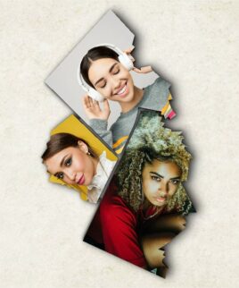 Moldura nova e moderna