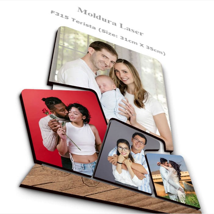 Moldura F315 - Moldura Laser