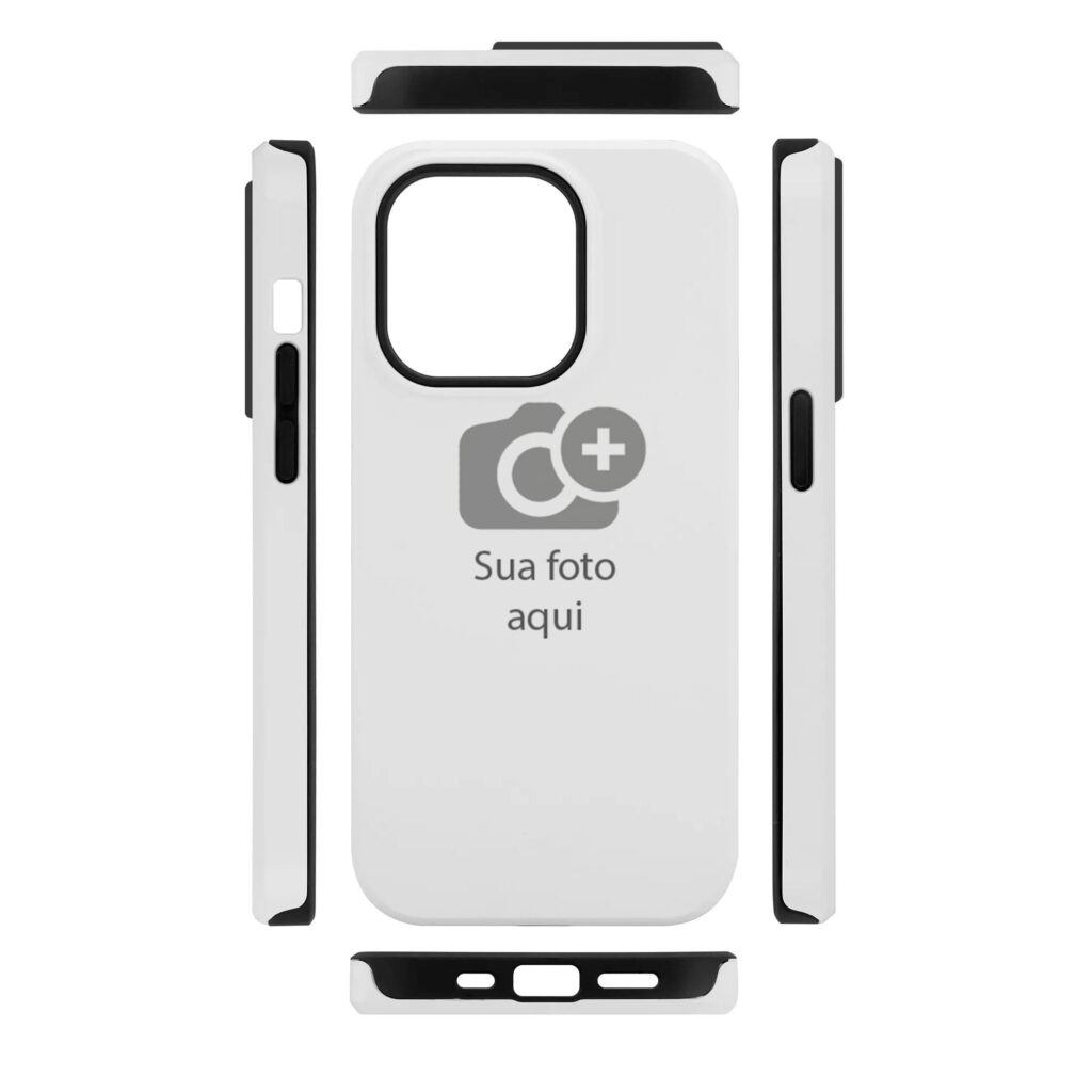 Capa de celular personalizada - Moldura Laser