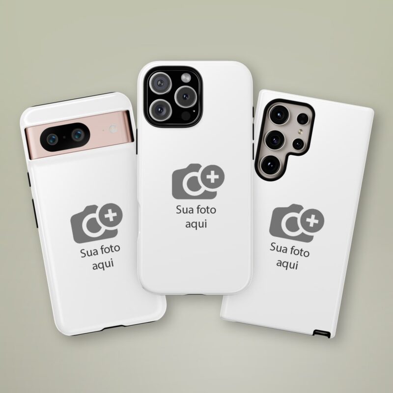 Capa de celular personalizada - Moldura Laser